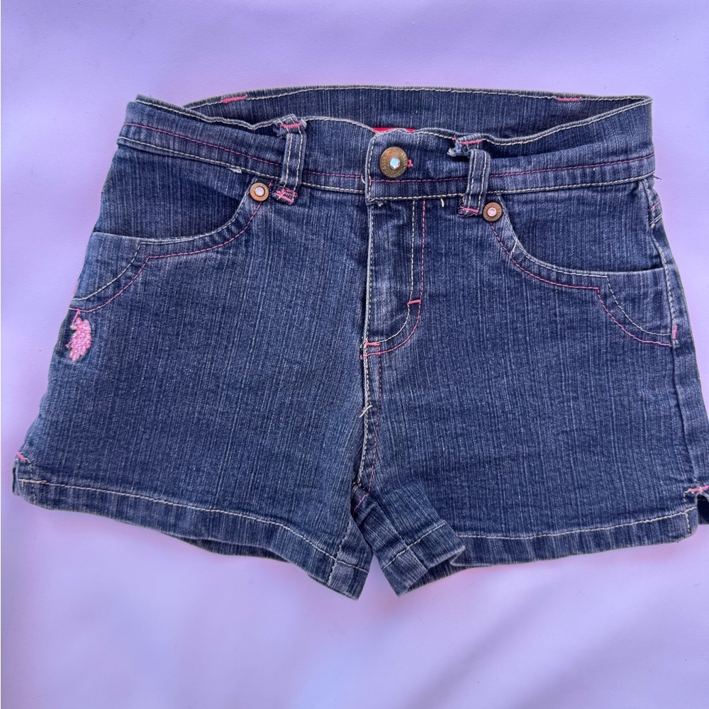 U.S. Polo Assn. Blue Denim Shorts